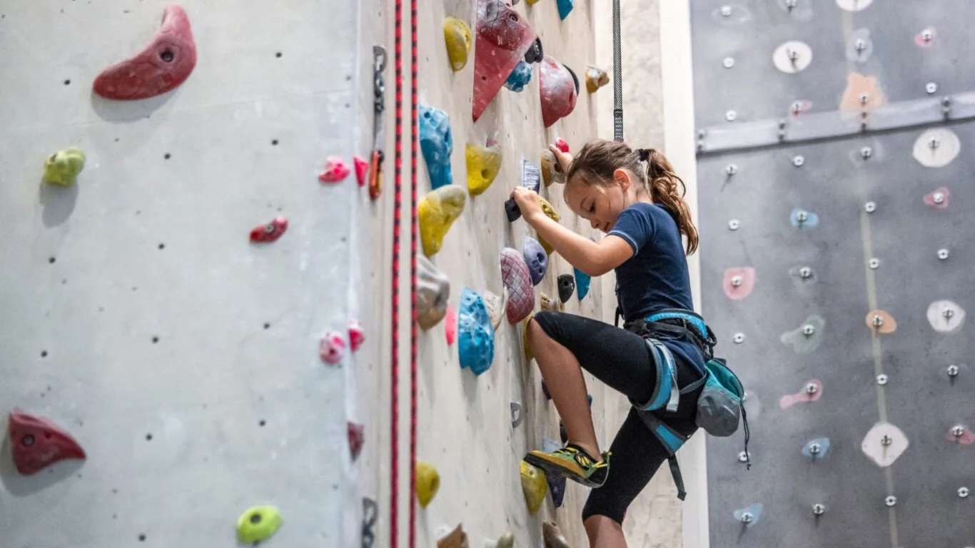 Prestatyn Leisure Stock Image Climbing Walls