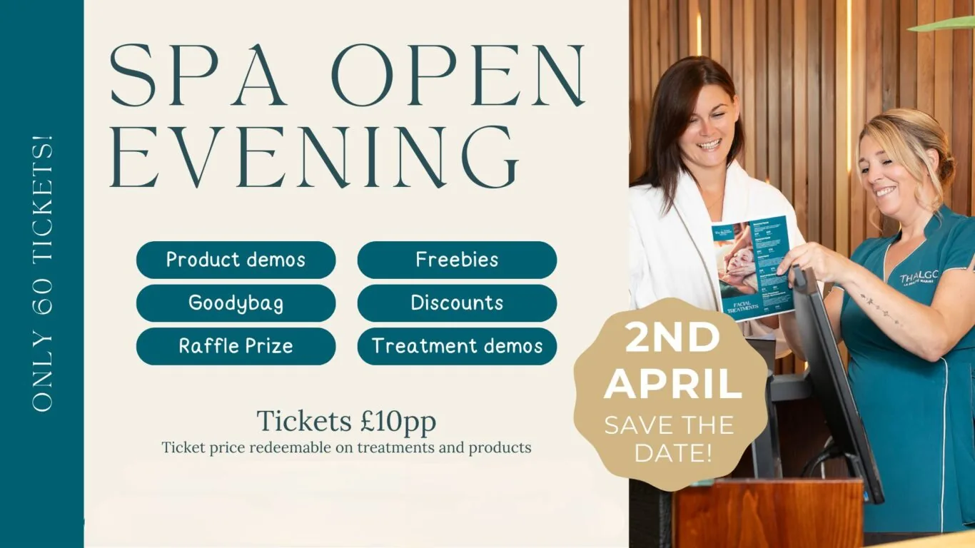 Beaches Spa Open Evening April 2nd